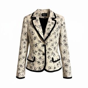 Giancarlo Ferrari Floral Pattern Blazer
